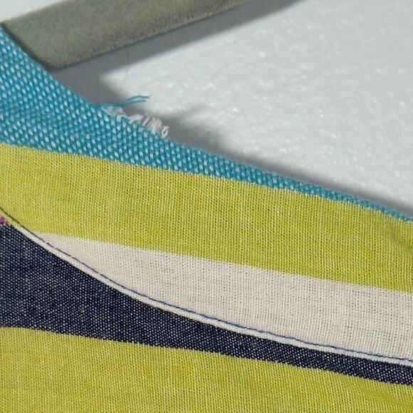 Boden 100% Cotton Multi Striped Shift Summer Dress Womens 10 - Picture 8 of 8